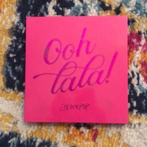 Ooh Lala! Pink colourpop eyeshadow palette